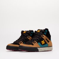 Męskie buty outdoor DC PURE HIGH-TOP WC WNT adys400047xkck kolor czarny