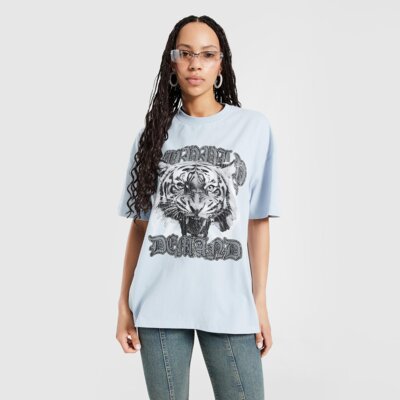 SUPPLY&DEMAND T-SHIRT TIGER TEE BLU