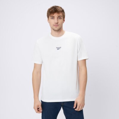 REEBOK T-SHIRT MITCHAM FRNT BK LOGO CREW NECK