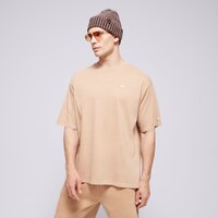 Koszulka męska NEW ERA T-SHIRT NE WASHED OS NONE 60502670 kolor brązowy