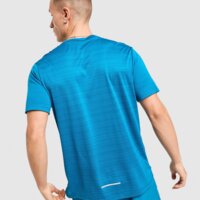 Koszulka męska NIKE T-SHIRT M NK DF MILER SS fz4782-301 kolor niebieski