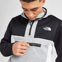 THE NORTH FACE BLUZA Z KAPTUREM TEK ZIP HD GYM a83g9 kolor szary