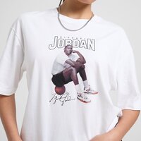 Koszulka damska T SHIRT W JORDAN SS GFX OS TEE WHITE fn5703-100 kolor biały