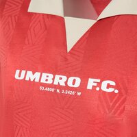 Koszulka męska UMBRO T-SHIRT FOOTBALL SHIRT 66633u-msn kolor czerwony