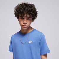Koszulka dziecięca NIKE T-SHIRT NSW EMB FUTURA LBR BOY fz5177-411 kolor niebieski