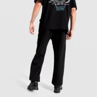 Spodnie męskie HOODRICH SPODNIE OVERSIZE ELASTICATED CUFF NOIR hr02250004 kolor czarny