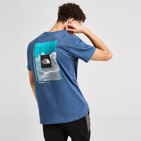 Koszulka męska THE NORTH FACE T-SHIRT DIGI MNT TEE SHADY nf0a8eh6hdc1 kolor granatowy