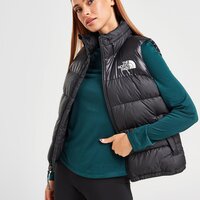 Damski bezrękawnik THE NORTH FACE   BEZRĘKAWNIK LOGO HOODED PADDED GILET nf0a7zi2jk31 kolor czarny