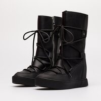 Damskie buty CALVIN KLEIN HIDDEN WEDGE CUPSOLE SNOW BOOT yw0yw00772bds kolor czarny