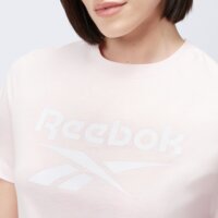 Koszulka damska REEBOK T-SHIRT IDENTITY BIG LOGO TEE 100228374 kolor różowy