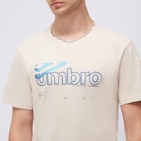 Koszulka męska UMBRO T-SHIRT ESS LINEAR LOGO ul125tsm01002 kolor beżowy