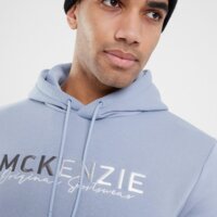 MCKENZIE BLUZA Z KAPTUREM HARE OH HDBLU mcktm16448491 kolor niebieski