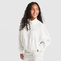 Bluza dziecięca NIKE BLUZA G NSW FLC LS TOP 2 COZY hv0408-047 kolor beżowy