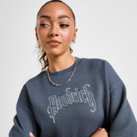 Koszulka damska HOODRICH T-SHIRT OVERSIZE STELLAR WAFFLE hw02250254 kolor szary