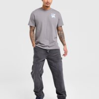 Koszulka męska THE NORTH FACE T-SHIRT MOTION EFFECT GRID nf0a8hd00uz1 kolor szary