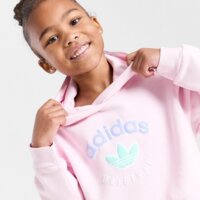 ADIDAS KOMPLET BLUZA Z KAPTUREM&LEGGINGS G jn2055 kolor różowy