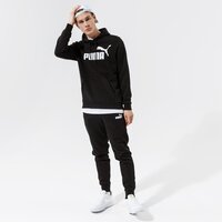 Spodnie męskie PUMA SPODNIE ESS LOGO PANTS FL CL - PUMA BLACK 58671401 kolor czarny