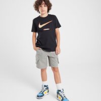 Koszulka dziecięca NIKE T-SHIRT BRNDMRK4 TEE BLK B fz5133-010 kolor czarny