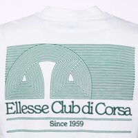 Koszulka męska ELLESSE T-SHIRT CLUB DI CORSA TEE WHT shb23147908 kolor biały