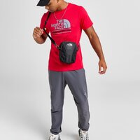 Koszulka męska THE NORTH FACE T-SHIRT $CHANGALA T RED/BLK nf0a88qr6821 kolor czerwony