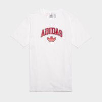Koszulka dziecięca ADIDAS T-SHIRT COLLEGIATE TEE WHITE B jx6850 kolor biały