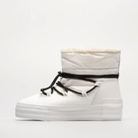 Damskie buty CALVIN KLEIN BOLD VULC FLATF SNOW BOOT WN yw0yw01181ybr kolor biały