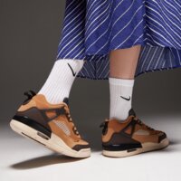 Buty dziecięce JORDAN SPIZIKE LOW fq3950-202 kolor brązowy