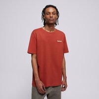 Koszulka męska TIMBERLAND T-SHIRT FRONT AND BACK LOGO tb0a2psaeod1 kolor bordowy