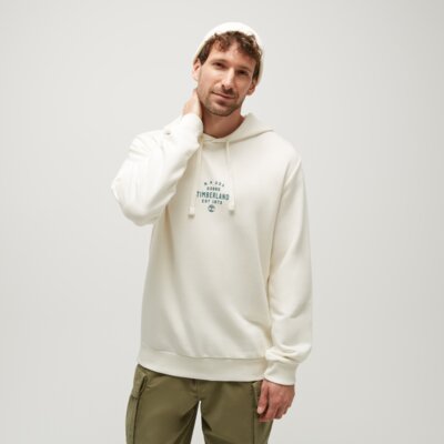 TIMBERLAND BLUZA Z KAPTUREM REFIBRA FRONT GRAPHIC HOODIE