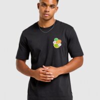 Koszulka męska ADIDAS T-SHIRT FRUIT BOWL T kd6628 kolor czarny