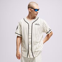 Koszulka męska NEW ERA T-SHIRT NE PINSTRIPE JERSEY NONE 60416415 kolor biały