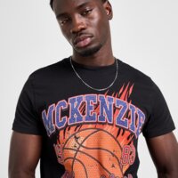 Koszulka męska MCKENZIE T-SHIRT FIREBALL TEE BLK-BLK mcktm16445007 kolor czarny