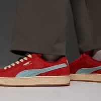 Męskie buty PUMA SUEDE XL  40224601 kolor pomarańczowy