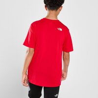 Koszulka dziecięca THE NORTH FACE T-SHIRT REAXION LL T nf0a83hm6821 kolor czerwony