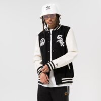 Męska kurtka przejściowa NEW ERA KURTKA HERITAGE VARSITY SOX CHICAGO WHITE SOX 60332222 kolor czarny