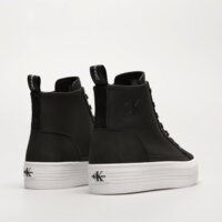 Trampki damskie CALVIN KLEIN BOLD VULC MID FLATFORM LACEUP WN yw0yw01270beh kolor czarny