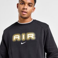 NIKE BLUZA M NSW SW AIR CREW FLC BB hm0177-010 kolor czarny