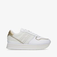 Damskie buty TOMMY HILFIGER MESH FLATFORM SNEAKER fw0fw064490lj kolor biały