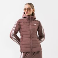 Kurtka zimowa ADIDAS KURTKA SLIM JACKET hk5250 kolor brązowy