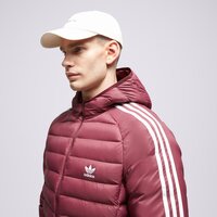 Męska kurtka zimowa ADIDAS KURTKA PUCHOWA PAD HOODED PUFF il2567 kolor bordowy