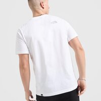 Koszulka męska THE NORTH FACE T-SHIRT SIMP DOME T WHT/REF nf0a8cppfn41 kolor biały