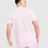 Koszulka męska NIKE T-SHIRT NK DF MILER iu4783-663 kolor różowy