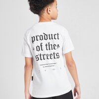 Koszulka dziecięca HOODRICH T-SHIRT SHDW TEE WHT/BLK/RED hj 0125 0035 kolor biały
