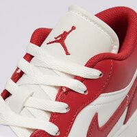 Buty dziecięce JORDAN 1 LOW 553560-166 kolor czerwony