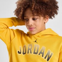 Bluza dziecięca JORDAN BLUZA Z KAPTUREM FADE COLG OH YEL/BLK B 95d091-y3e kolor żółty