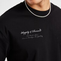 Koszulka męska SUPPLY&DEMAND T-SHIRT KLINK TEE suptm17677007 kolor czarny