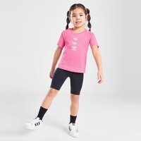 ADIDAS KOMPLET RPT TREF TEE/SHT PNK/BLK G ix0755 kolor różowy