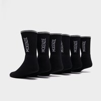 Dziecięcy plecak MCKENZIE 6-PACK CREW SOCKS JUNIOR  mckaa15458b kolor czarny