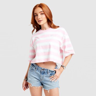 ADIDAS T-SHIRT STRIPED