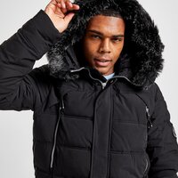 Męska kurtka zimowa SUPPLY & DEMAND KURTKA ARTIC PARKA BLK suptm16107576 kolor czarny